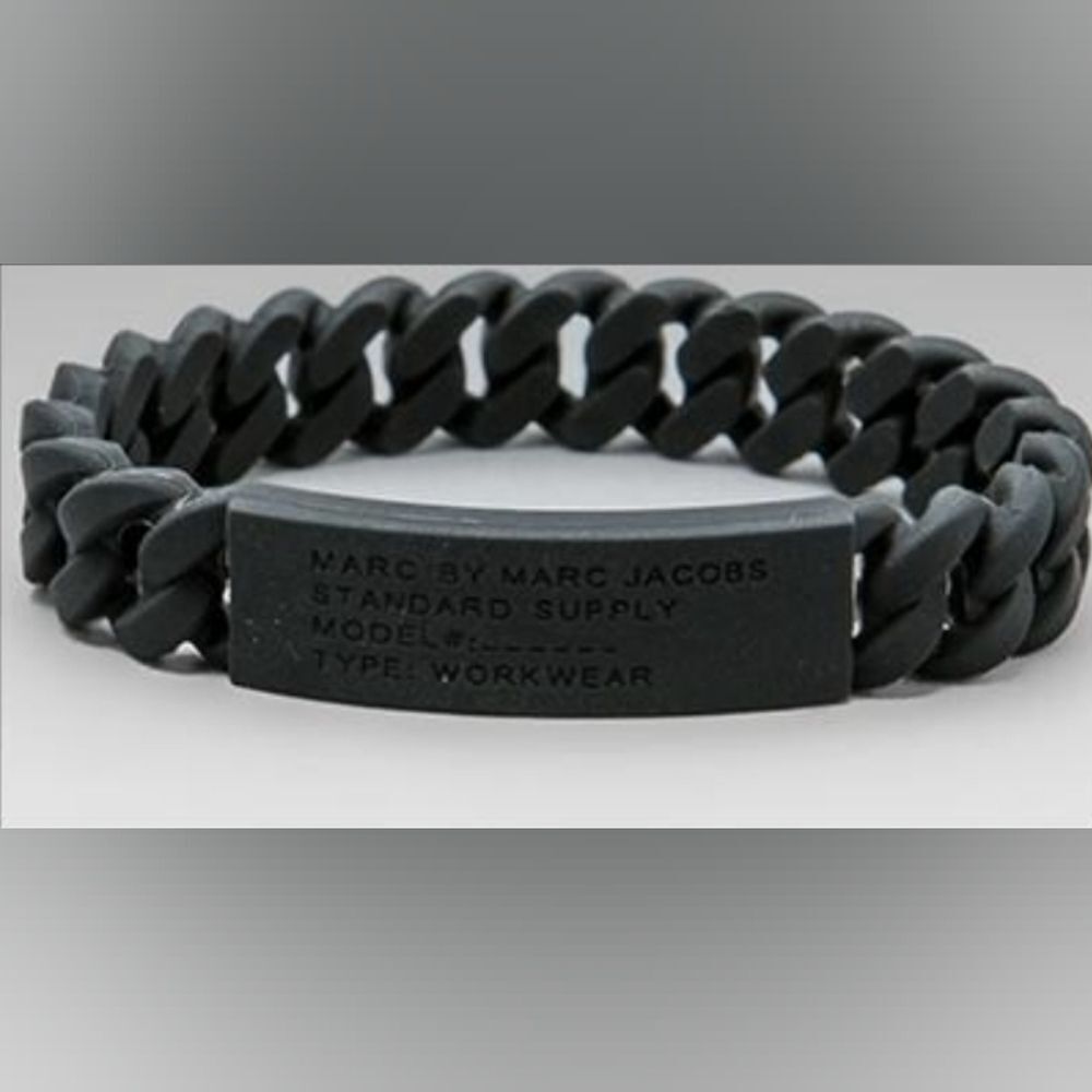 NWT Marc by Marc Jacobs Rubber Chain Bracelet